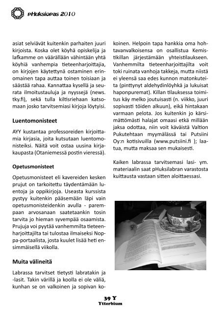 pHuksiopas 2010.pdf - Kemistikilta