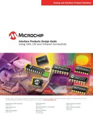 Interface Products Design Guide Using CAN, LIN and ... - Microchip