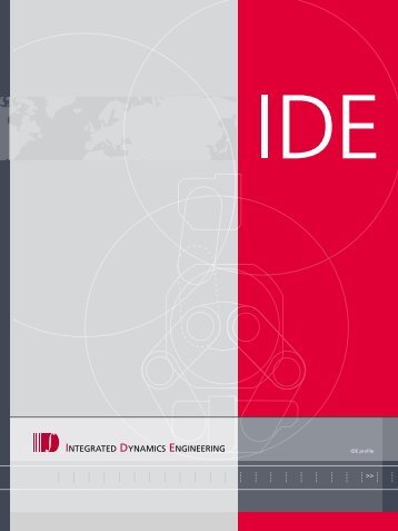 Page 1 IDE profile >> Page 2 1993 IDE opens first US office in ...
