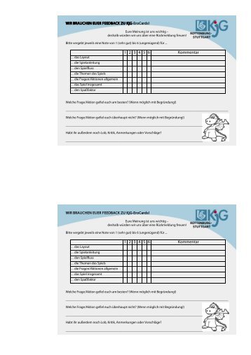 Feedbackbogen EroCards [ pdf | GrÃ¶Ãe: 374 KB ]