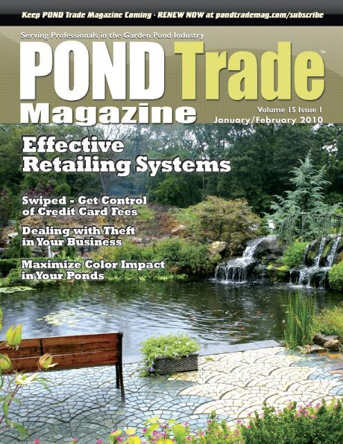 Download the January/February 2010 PDF - Pond Trade Magazine