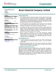 Bonai Industrial Company Limited - India Ratings