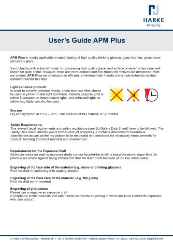 User's Guide APM Plus
