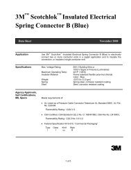 3M Scotchlok Insulated Electrical Spring Connector B (Blue)