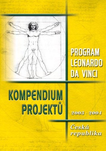Kompendium projektÅ¯ 2003 - 2004 - NÃ¡rodnÃ­ vzdÄlÃ¡vacÃ­ fond