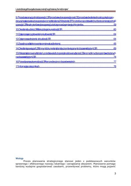 Lokalna Strategia Rozwoju dla obszaru Lokalnej ... - Skierbieszów