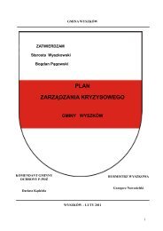 Gminny Plan Reagowania Kryzysowego - Gmina WyszkÃ³w