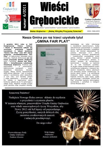 Numer 6 / 2011 - Gmina Grębocice