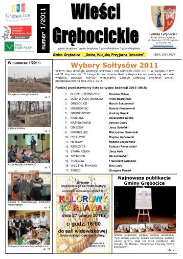 Numer 1/2011 - Gmina Grębocice