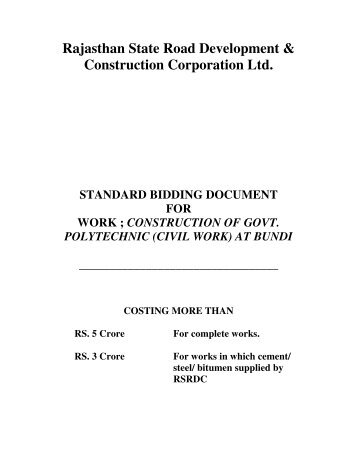 Civil Work - Rsrdc.com