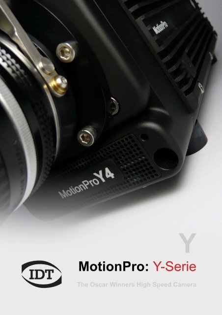 MotionPro Y-Serie, Datenblatt August 2012 - Imaging Solutions GmbH