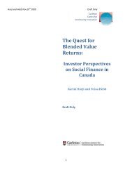 The Quest for Blended Value Returns: Investor Perspectives on ...