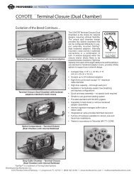 COYOTE ® Terminal Closure (Dual Chamber) - Multicom