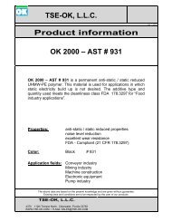 Download the datasheet - TSE Industries, Inc.