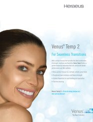 Venus Temp 2 - Heraeus Kulzer US