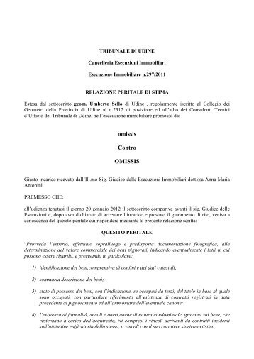 TRIBUNALE DI UDINE - Astagiudiziaria.com