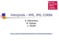 Transparents - Département Informatique et Réseaux