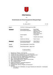 GR Nr 45 (16.01.2013) - Gemeinde Obergerlafingen