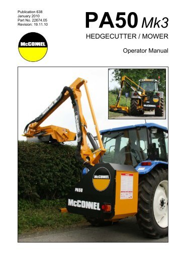 PA50 Mk3 Operator Manual - McConnel