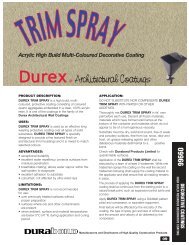 Durex Trim Spray - Durabond