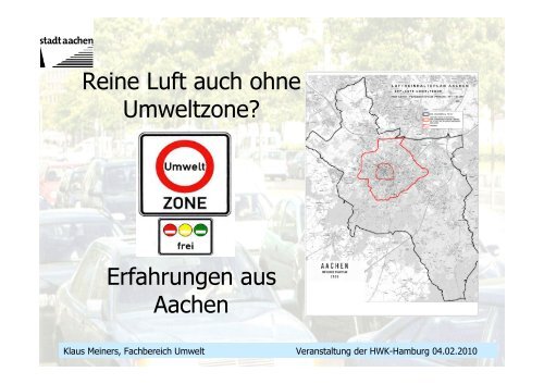Reine Luft Auch Ohne Umweltzone Erfahrungen Aus chen