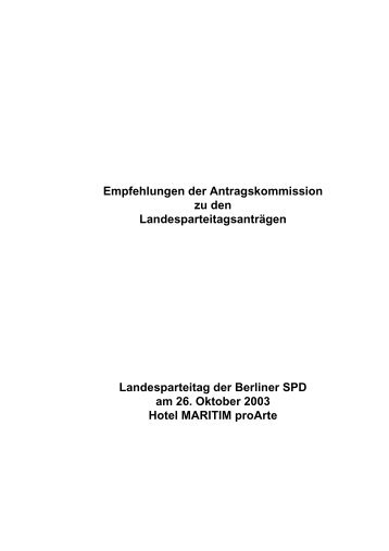 Antragsbuch (PDF-Datei) - Archiv - SPD Berlin