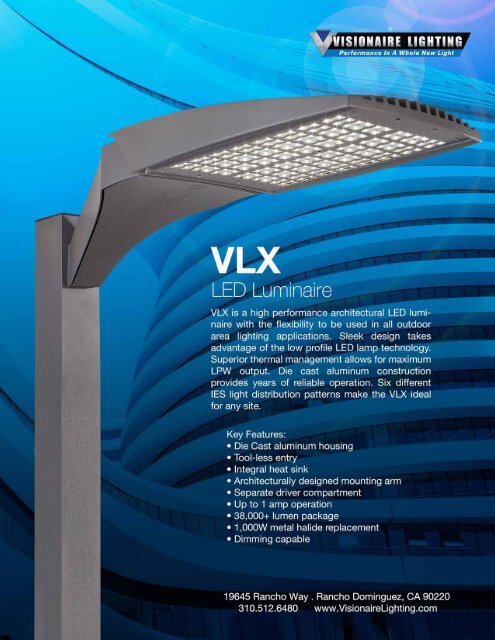 LEDs - Visionaire Lighting, LLC