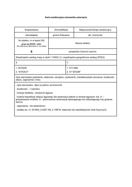 Karty ewidencyjne zwierząt cz.2 - POBIERZ PLIK PDF(3,58MB)