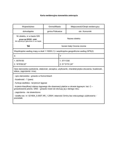 Karty ewidencyjne zwierząt cz.2 - POBIERZ PLIK PDF(3,58MB)