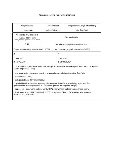 Karty ewidencyjne zwierząt cz.2 - POBIERZ PLIK PDF(3,58MB)