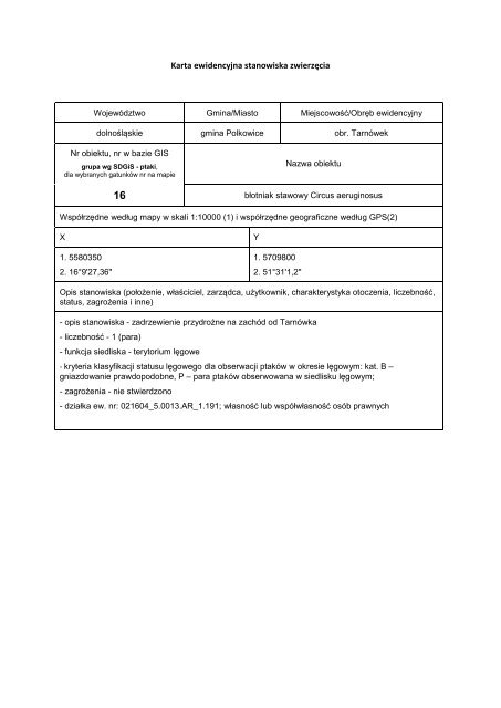 Karty ewidencyjne zwierząt cz.2 - POBIERZ PLIK PDF(3,58MB)