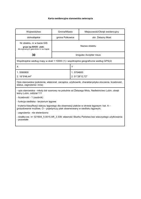 Karty ewidencyjne zwierząt cz.2 - POBIERZ PLIK PDF(3,58MB)