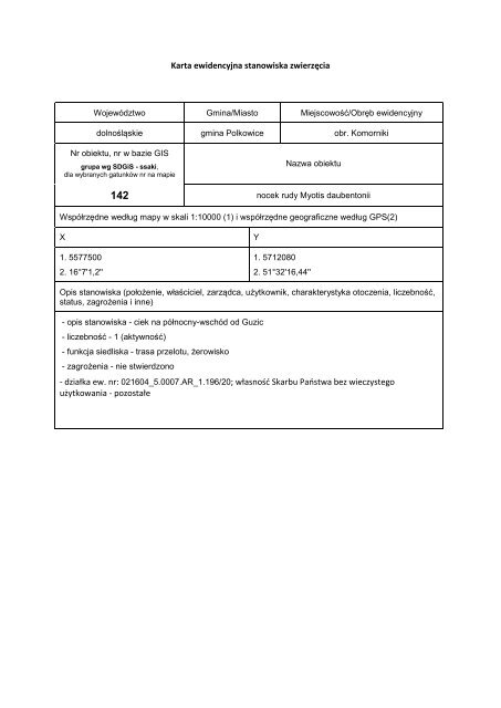 Karty ewidencyjne zwierząt cz.2 - POBIERZ PLIK PDF(3,58MB)