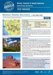 Western Family Discovery - Adventure Holidays & Activity Holidays