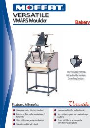 Versatile Moulder - Arafura Catering Equipment