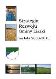 Strategia Rozwoju Gminy Liszki na lata 2008 - 2013