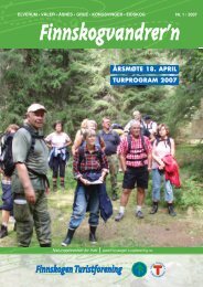 Nr. 1 2007 - Finnskogen Turistforening