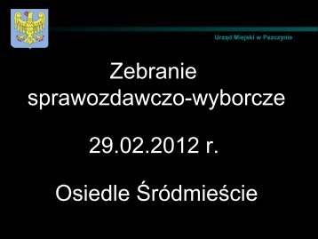 9. Osiedle Śródmieście - Pszczyna