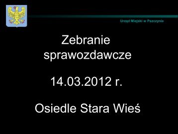 16. Osiedle Stara Wieś - Pszczyna