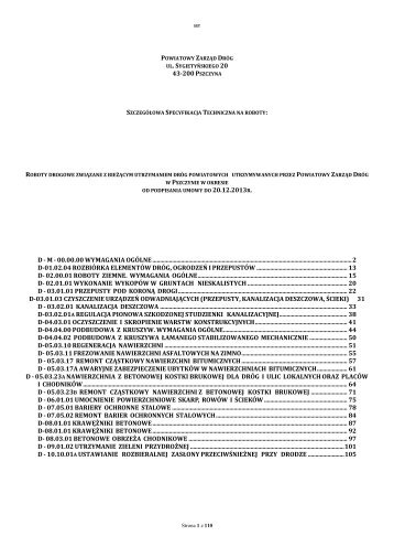 43-200 pszczyna d - m - 00.00.00 wymagania ogólne - Powiatowy ...