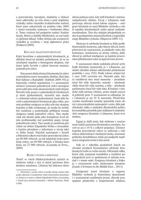 AntropoWebzin 2/2012 - Antropoweb - ZÃ¡padoÄeskÃ¡ univerzita v Plzni