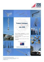 ZCG SCALAR - Product Catalogue