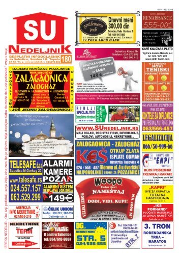 SuNedeljnik 180.qxd