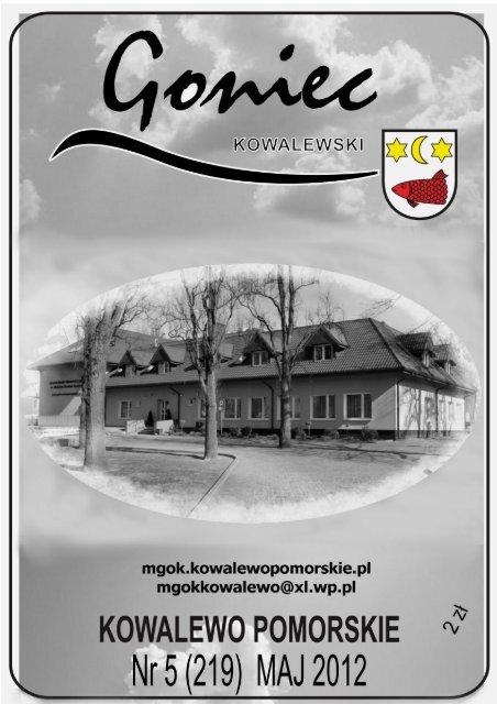 "Goniec Kowalewski" Maj 2012 - Gmina Kowalewo Pomorskie