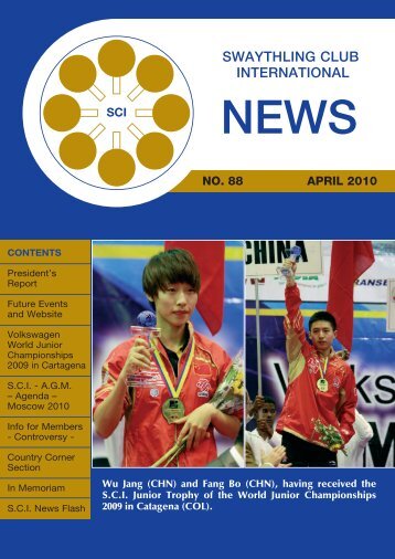 SWAYTHLING CLUB INTERNATIONAL - ITTF