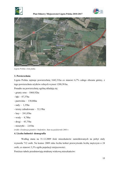 Plan odnowy miejscowoÅci - UrzÄd Gminy OleÅnica