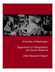 2002 - University of Washington Bone and Joint Sources