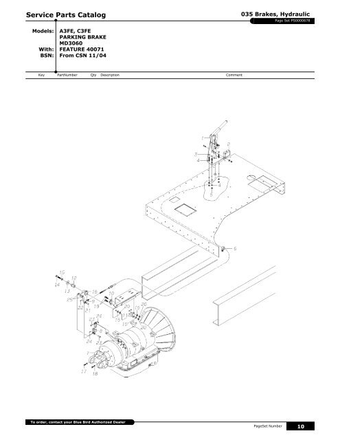 Service Parts Catalog - Wanderlodge Owners Group