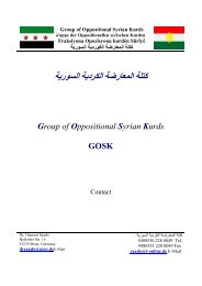 Was ist die GOSK? - Dr. Hussein Saado Portrait des GOSKs in ...