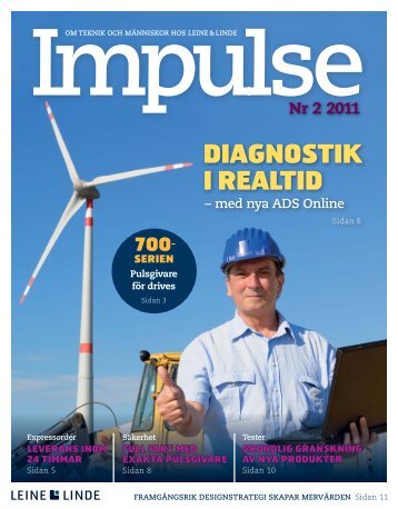 Impulse nr 2 - 2011 (PDF) - Leine & Linde